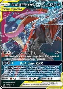Greninja & Zoroark GX (UNB 107)