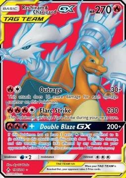Reshiram & Charizard GX (UNB 194)