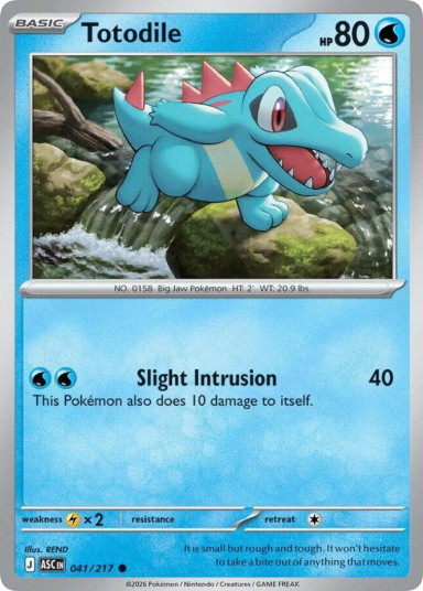Totodile (ASC 041)
