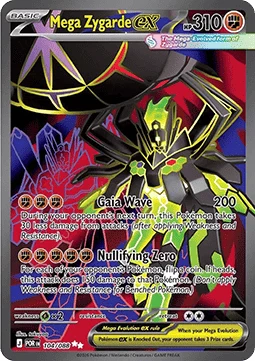 Mega Zygarde ex (POR 104)