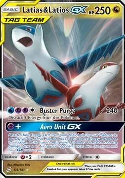 Latias & Latios GX (TEU 113)