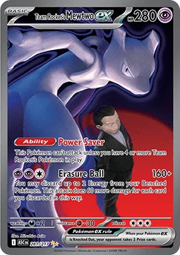 Team Rocket's Mewtwo ex (ASC 281)