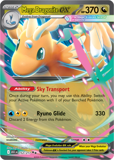Mega Dragonite ex (ASC 152)