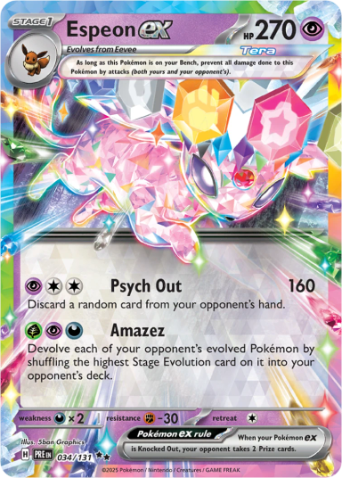 Espeon ex (PRE 034)