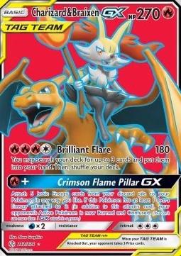 Charizard & Braixen GX (CEC 212)