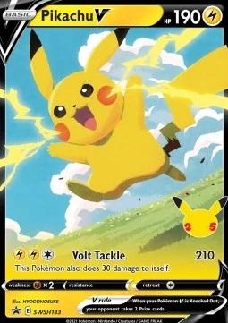 Pikachu V (SWSH 143)