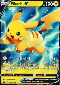 Pikachu V (SWSH 063)