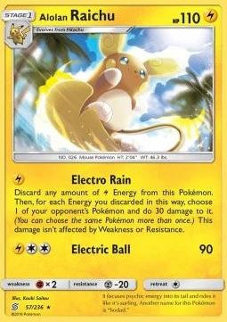 Alolan Raichu (UNM 57)