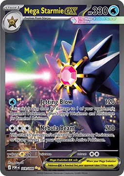 Mega Starmie ex (POR 118)