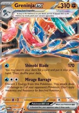 Greninja ex (TWM 106)