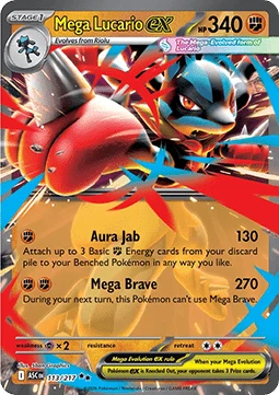 Mega Lucario ex (ASC 113)