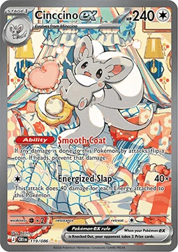 Cinccino ex (CRI 119)