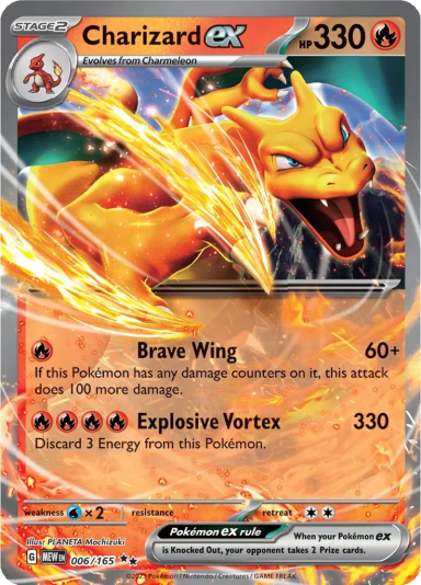 Charizard ex - 006/165