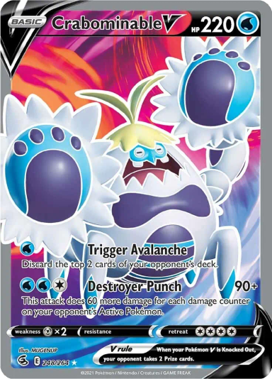 Crabominable V (Full Art)