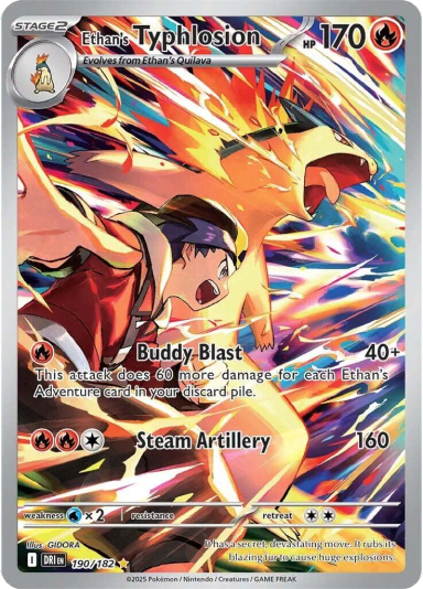Ethan's Typhlosion - 190/182