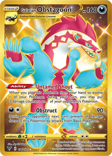 Galarian Obstagoon (Secret)