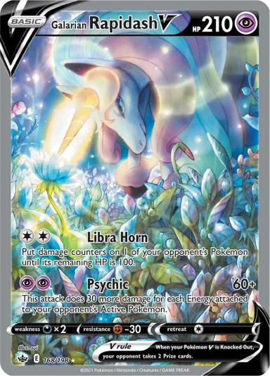 Galarian Rapidash V (Alternate Full Art)