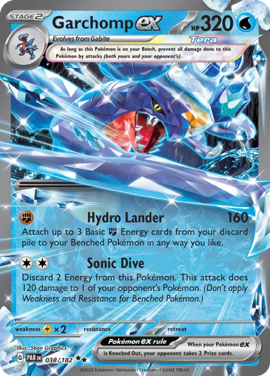 Garchomp ex - 038/182