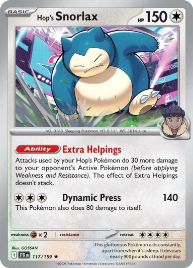 Hop's Snorlax