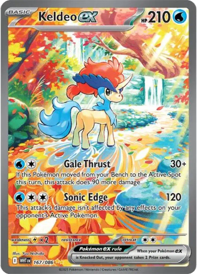 Keldeo ex - 167/086