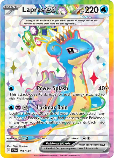Lapras ex - 158/142
