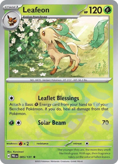 Leafeon (Master Ball Pattern)
