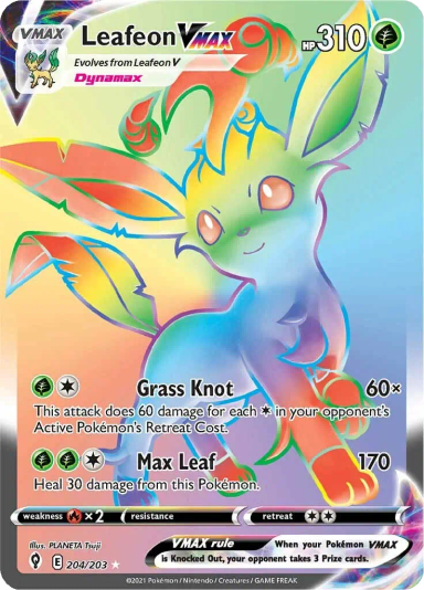 Leafeon VMAX (Secret)