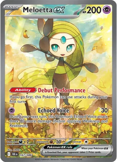 Meloetta ex - 167/086
