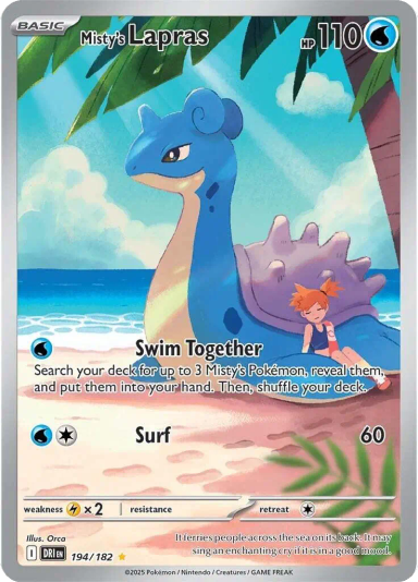 Misty's Lapras - 194/182