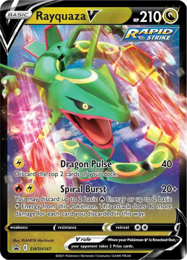 Rayquaza V - SWSH147