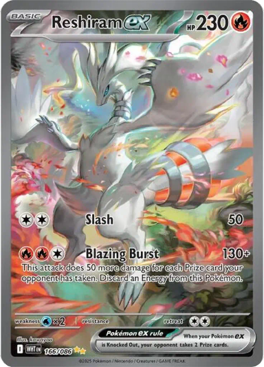 Reshiram ex - 166/086