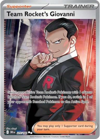 Team Rocket's Giovanni - 225/182