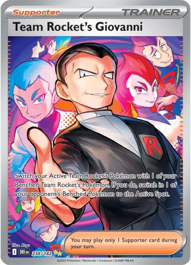 Team Rocket's Giovanni - 238/182