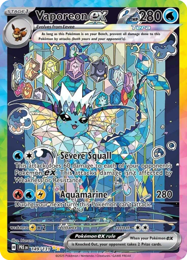 Vaporeon ex - 149/131