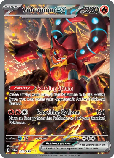 Volcanion ex - 182/159