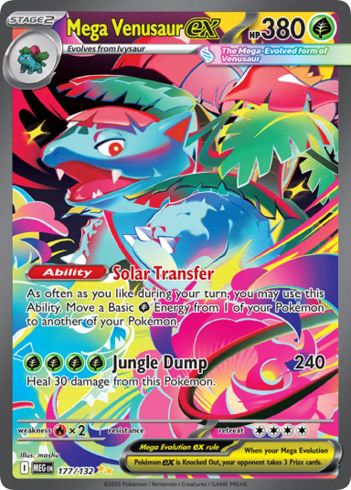 Mega Venusaur ex (MEG 177)