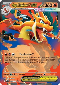 Mega Charizard Y ex (ASC 022)