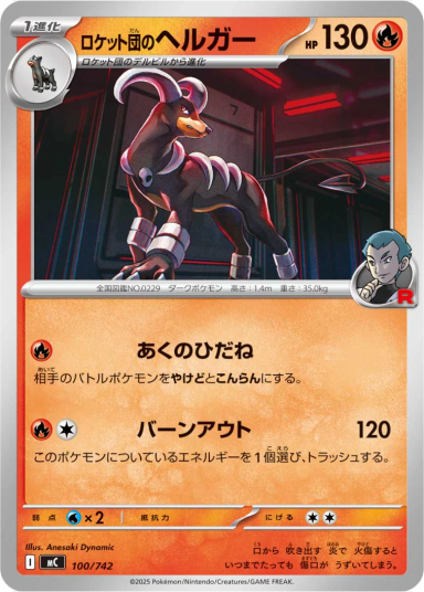 Team Rocket's Houndoom [MC 100/742]