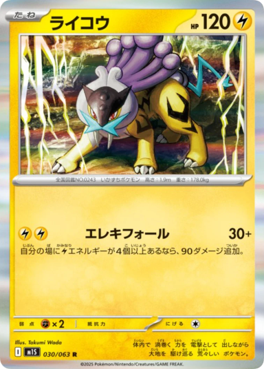 Raikou R 030/063 M1S