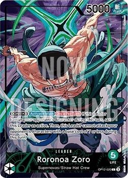 Roronoa Zoro (OP12-020) (V.1)