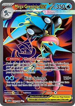 Mega Greninja ex (CRI 100)