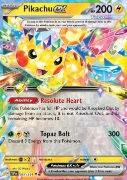 Pikachu ex (SSP 057)