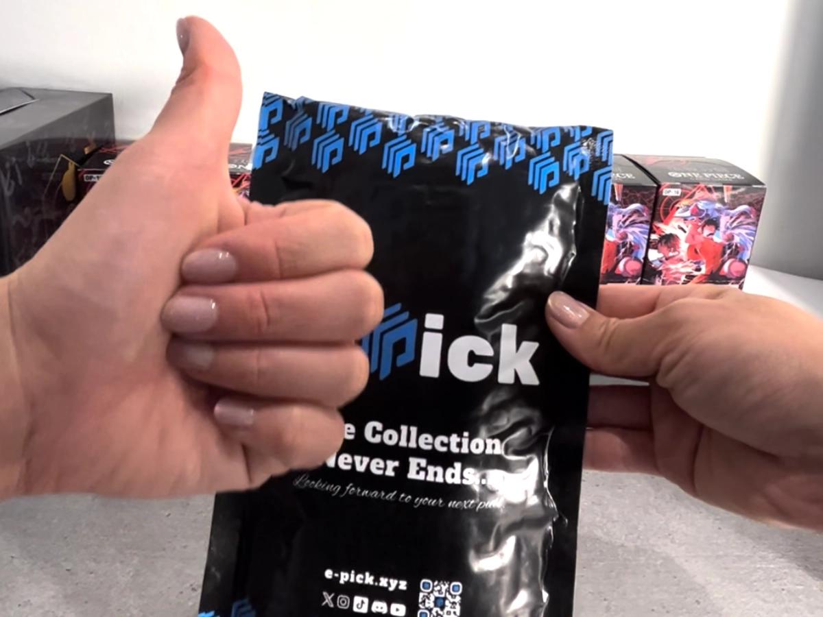 Cards pulled from an e-pick box