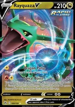Rayquaza V (CRZ 100)