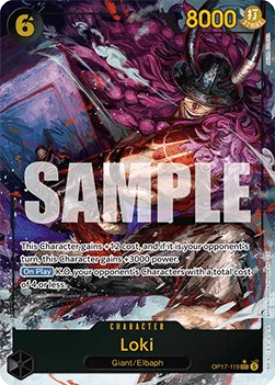 Loki (OP17-119) (V.2) card