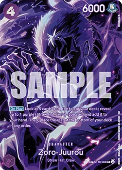 Zoro-Juurou (ST18-004) card