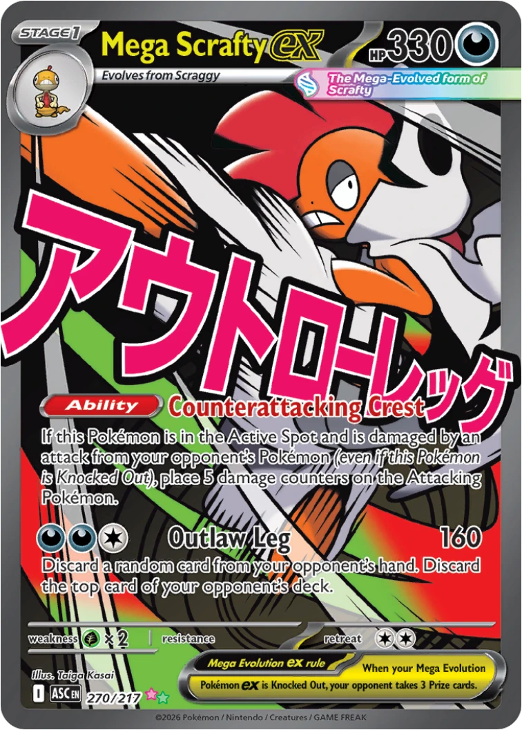Mega Scrafty ex (ASC 270)