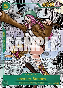 Jewelry Bonney (OP12-118) (V.3) card