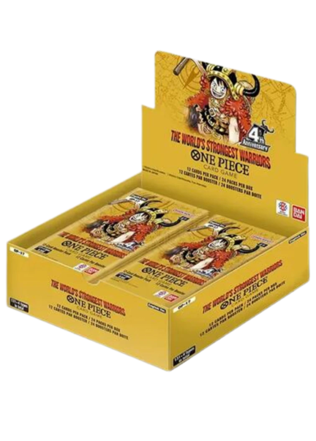 "THE WORLD’S STRONGEST WARRIORS" Box Hunt [EN] top card